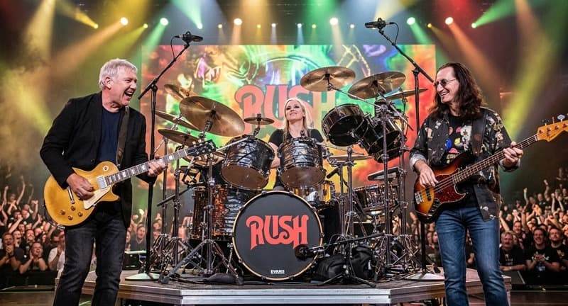 Historic Breakthrough: First Woman Voluntarily Attends Rush Concert in Band’s 50+ Year Career
